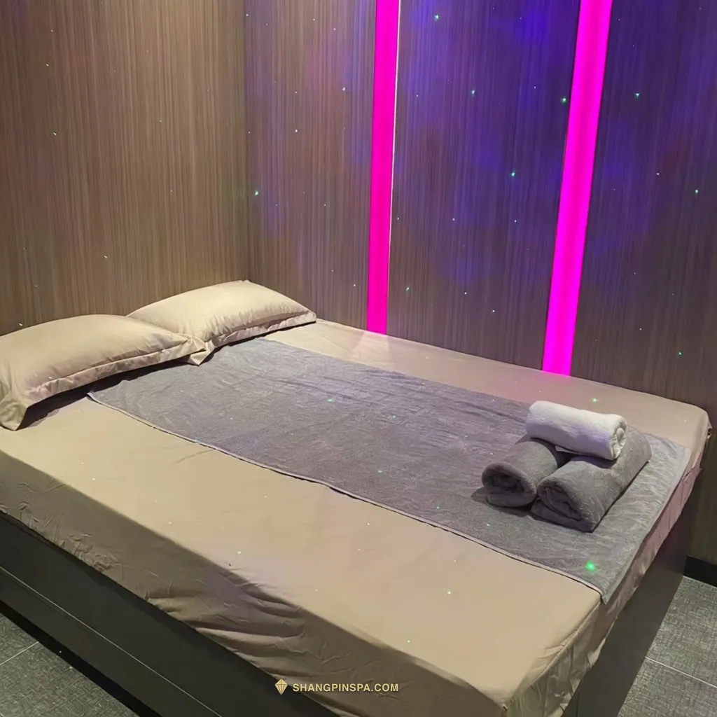 尚品國際水療紫光星空主題睡房