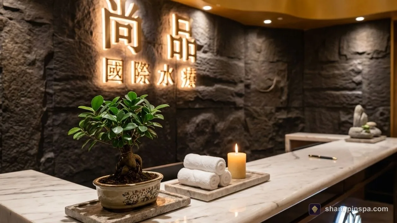 尚品國際水療迎賓接待處